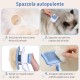 Dog Brush, Cat Brush, Pet Self-Cleaning Slicker Brush Removes Undercoat, Dog Brushes for Undercoat, Hair Remover Pet Brush for Longhaired Short Haired Dogs and Cats, Blue Dog Brush, Cat Brush, Pet Self-Cleaning Slicker Brush Removes Undercoat, Dog Brushes for Undercoat, Hair Remover Pet Brush for Longhaired Short Haired Dogs and Cats, Blue