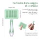 Dog Brush, Cat Brush, Pet Self-Cleaning Slicker Brush Removes Undercoat, Dog Brushes for Undercoat, Hair Remover Pet Brush for Longhaired Short Haired Dogs and Cats, Blue Dog Brush, Cat Brush, Pet Self-Cleaning Slicker Brush Removes Undercoat, Dog Brushes for Undercoat, Hair Remover Pet Brush for Longhaired Short Haired Dogs and Cats, Blue