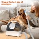 Dog Clipper with Vacuum Cleaner, morpilot Dog Vacuum Cleaner with Brush Accessories for Dog Cat 12000Pa Pet Hair Trimmer Electric Dog Clipper with 3L Dust Container Dog Clipper with Vacuum Cleaner, morpilot Dog Vacuum Cleaner with Brush Accessories for Dog Cat 12000Pa Pet Hair Trimmer Electric Dog Clipper with 3L Dust Container