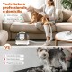 Dog Clipper with Vacuum Cleaner, morpilot Dog Vacuum Cleaner with Brush Accessories for Dog Cat 12000Pa Pet Hair Trimmer Electric Dog Clipper with 3L Dust Container Dog Clipper with Vacuum Cleaner, morpilot Dog Vacuum Cleaner with Brush Accessories for Dog Cat 12000Pa Pet Hair Trimmer Electric Dog Clipper with 3L Dust Container