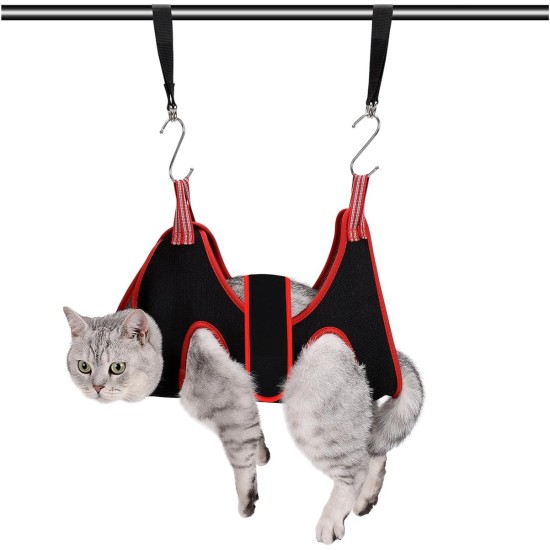 Dog Grooming Hammock for Small Dogs and Cats, Dog Grooming Sling for Trimming Nails and Ear/Eye Care (XS, 16.5cm) Dog Grooming Hammock for Small Dogs and Cats, Dog Grooming Sling for Trimming Nails and Ear/Eye Care (XS, 16.5cm)