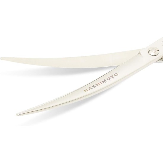Dog Grooming Scissors, Curved Scissors for Dog Grooming, 7.5 Inches, 30 Degree Curved Blade, Lightweight Pet Scissors for Trimming Face and Paws Dog Grooming Scissors, Curved Scissors for Dog Grooming, 7.5 Inches, 30 Degree Curved Blade, Lightweight Pet Scissors for Trimming Face and Paws