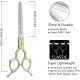 Dog Grooming Scissors, Curved Scissors for Dog Grooming, 7.5 Inches, 30 Degree Curved Blade, Lightweight Pet Scissors for Trimming Face and Paws Dog Grooming Scissors, Curved Scissors for Dog Grooming, 7.5 Inches, 30 Degree Curved Blade, Lightweight Pet Scissors for Trimming Face and Paws
