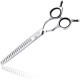 Dog Grooming Scissors, Curved Scissors for Dog Grooming, 7.5 Inches, 30 Degree Curved Blade, Lightweight Pet Scissors for Trimming Face and Paws Dog Grooming Scissors, Curved Scissors for Dog Grooming, 7.5 Inches, 30 Degree Curved Blade, Lightweight Pet Scissors for Trimming Face and Paws