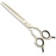 Dog Grooming Scissors, Curved Scissors for Dog Grooming, 7.5 Inches, 30 Degree Curved Blade, Lightweight Pet Scissors for Trimming Face and Paws Dog Grooming Scissors, Curved Scissors for Dog Grooming, 7.5 Inches, 30 Degree Curved Blade, Lightweight Pet Scissors for Trimming Face and Paws