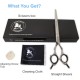 Dog Grooming Scissors, Curved Scissors for Dog Grooming, 7.5 Inches, 30 Degree Curved Blade, Lightweight Pet Scissors for Trimming Face and Paws Dog Grooming Scissors, Curved Scissors for Dog Grooming, 7.5 Inches, 30 Degree Curved Blade, Lightweight Pet Scissors for Trimming Face and Paws