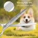 Dog Grooming Scissors, Curved Scissors for Dog Grooming, 7.5 Inches, 30 Degree Curved Blade, Lightweight Pet Scissors for Trimming Face and Paws Dog Grooming Scissors, Curved Scissors for Dog Grooming, 7.5 Inches, 30 Degree Curved Blade, Lightweight Pet Scissors for Trimming Face and Paws
