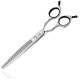 Dog Grooming Scissors, Curved Scissors for Dog Grooming, 7.5 Inches, 30 Degree Curved Blade, Lightweight Pet Scissors for Trimming Face and Paws Dog Grooming Scissors, Curved Scissors for Dog Grooming, 7.5 Inches, 30 Degree Curved Blade, Lightweight Pet Scissors for Trimming Face and Paws