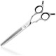 Dog Grooming Scissors, Curved Scissors for Dog Grooming, 7.5 Inches, 30 Degree Curved Blade, Lightweight Pet Scissors for Trimming Face and Paws Dog Grooming Scissors, Curved Scissors for Dog Grooming, 7.5 Inches, 30 Degree Curved Blade, Lightweight Pet Scissors for Trimming Face and Paws
