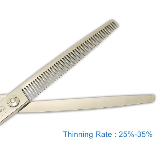 Dog Grooming Scissors, Curved Scissors for Dog Grooming, 7.5 Inches, 30 Degree Curved Blade, Lightweight Pet Scissors for Trimming Face and Paws Dog Grooming Scissors, Curved Scissors for Dog Grooming, 7.5 Inches, 30 Degree Curved Blade, Lightweight Pet Scissors for Trimming Face and Paws