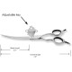 Dog Grooming Scissors, Curved Scissors for Dog Grooming, 7.5 Inches, 30 Degree Curved Blade, Lightweight Pet Scissors for Trimming Face and Paws Dog Grooming Scissors, Curved Scissors for Dog Grooming, 7.5 Inches, 30 Degree Curved Blade, Lightweight Pet Scissors for Trimming Face and Paws