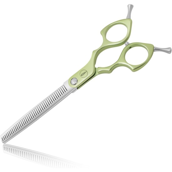 Dog Grooming Scissors, Curved Scissors for Dog Grooming, 7.5 Inches, 30 Degree Curved Blade, Lightweight Pet Scissors for Trimming Face and Paws Dog Grooming Scissors, Curved Scissors for Dog Grooming, 7.5 Inches, 30 Degree Curved Blade, Lightweight Pet Scissors for Trimming Face and Paws