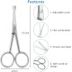 Dog Hair Scissors, Fur Scissors, 10.5 cm Stainless Steel Fur Scissors, Paw Scissors, Rounded Scissors, Dog Paw Scissors for Dogs, Pet Scissors, Dog Hair Cutting for Perfect Grooming Dog Hair Scissors, Fur Scissors, 10.5 cm Stainless Steel Fur Scissors, Paw Scissors, Rounded Scissors, Dog Paw Scissors for Dogs, Pet Scissors, Dog Hair Cutting for Perfect Grooming