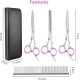 Dog Hair Scissors, Fur Scissors, 10.5 cm Stainless Steel Fur Scissors, Paw Scissors, Rounded Scissors, Dog Paw Scissors for Dogs, Pet Scissors, Dog Hair Cutting for Perfect Grooming Dog Hair Scissors, Fur Scissors, 10.5 cm Stainless Steel Fur Scissors, Paw Scissors, Rounded Scissors, Dog Paw Scissors for Dogs, Pet Scissors, Dog Hair Cutting for Perfect Grooming