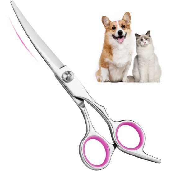 Dog Hair Scissors, Fur Scissors, 10.5 cm Stainless Steel Fur Scissors, Paw Scissors, Rounded Scissors, Dog Paw Scissors for Dogs, Pet Scissors, Dog Hair Cutting for Perfect Grooming Dog Hair Scissors, Fur Scissors, 10.5 cm Stainless Steel Fur Scissors, Paw Scissors, Rounded Scissors, Dog Paw Scissors for Dogs, Pet Scissors, Dog Hair Cutting for Perfect Grooming