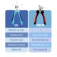 Dog Nail Clippers - Best Pet Claw Trimmer - Easy and Painless Pet Grooming (Puppies and Cats) - Medical Grade Stainless Steel - Includes Safety Guard and Nail File Dog Nail Clippers - Best Pet Claw Trimmer - Easy and Painless Pet Grooming (Puppies and Cats) - Medical Grade Stainless Steel - Includes Safety Guard and Nail File