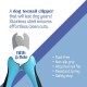 Dog Nail Clippers - Best Pet Claw Trimmer - Easy and Painless Pet Grooming (Puppies and Cats) - Medical Grade Stainless Steel - Includes Safety Guard and Nail File Dog Nail Clippers - Best Pet Claw Trimmer - Easy and Painless Pet Grooming (Puppies and Cats) - Medical Grade Stainless Steel - Includes Safety Guard and Nail File