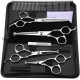 Dog Salon Scissors Set Stainless Steel Safety Round Tip Hairdressing Scissors Haircut Tool Kit Straight Scissors Thinning Scissors Curved Scissors Comb Dog Cat Grooming Trimmer Kit Dog Salon Scissors Set Stainless Steel Safety Round Tip Hairdressing Scissors Haircut Tool Kit Straight Scissors Thinning Scissors Curved Scissors Comb Dog Cat Grooming Trimmer Kit