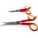 Dog Scissors - Set of 2 Scissors for Grooming Dogs - Stainless Steel Dog Grooming Scissors with Rounded Tip - Ideal for Paw Care and Hair Cutting