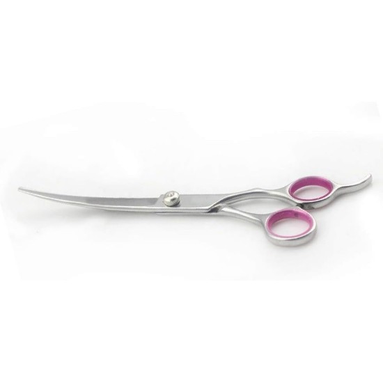 Dog Scissors, 6 Inch Professional Dog Grooming Thinning Scissors & Curved & Straight Hair Scissors, Stainless Steel Curved Fur Scissors for Dogs, Cats, Hair Care Dog Scissors, 6 Inch Professional Dog Grooming Thinning Scissors & Curved & Straight Hair Scissors, Stainless Steel Curved Fur Scissors for Dogs, Cats, Hair Care