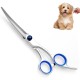 Dog Scissors, Curved Fur Scissors for Dogs and Cats, Dog Scissors Grooming of Pets, Stainless Steel, Thinning Scissors for Pet Modelling Scissors, Professional Scissors for Dog Salon, Grooming