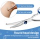 Dog Scissors, Curved Scissors for Dogs and Cats, Safety Round Tip Grooming Scissors, Stainless Steel Fur Scissors for Dogs and Cats Dog Scissors, Curved Scissors for Dogs and Cats, Safety Round Tip Grooming Scissors, Stainless Steel Fur Scissors for Dogs and Cats