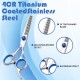 Dog Scissors, Curved Scissors for Dogs and Cats, Safety Round Tip Grooming Scissors, Stainless Steel Fur Scissors for Dogs and Cats Dog Scissors, Curved Scissors for Dogs and Cats, Safety Round Tip Grooming Scissors, Stainless Steel Fur Scissors for Dogs and Cats