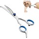 Dog Scissors, Curved Scissors for Dogs and Cats, Safety Round Tip Grooming Scissors, Stainless Steel Fur Scissors for Dogs and Cats Dog Scissors, Curved Scissors for Dogs and Cats, Safety Round Tip Grooming Scissors, Stainless Steel Fur Scissors for Dogs and Cats