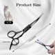 Dog Scissors, Curved Scissors for Dogs and Cats, Safety Round Tip Grooming Scissors, Stainless Steel Fur Scissors for Dogs and Cats Dog Scissors, Curved Scissors for Dogs and Cats, Safety Round Tip Grooming Scissors, Stainless Steel Fur Scissors for Dogs and Cats