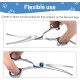 Dog Scissors, Curved Scissors for Dogs and Cats, Safety Round Tip Grooming Scissors, Stainless Steel Fur Scissors for Dogs and Cats Dog Scissors, Curved Scissors for Dogs and Cats, Safety Round Tip Grooming Scissors, Stainless Steel Fur Scissors for Dogs and Cats