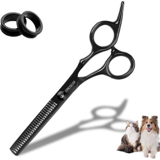 Dog Scissors, Curved Scissors for Dogs and Cats, Safety Round Tip Grooming Scissors, Stainless Steel Fur Scissors for Dogs and Cats Dog Scissors, Curved Scissors for Dogs and Cats, Safety Round Tip Grooming Scissors, Stainless Steel Fur Scissors for Dogs and Cats