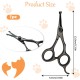 Dog Scissors, Curved Scissors for Dogs and Cats, Safety Round Tip Grooming Scissors, Stainless Steel Fur Scissors for Dogs and Cats Dog Scissors, Curved Scissors for Dogs and Cats, Safety Round Tip Grooming Scissors, Stainless Steel Fur Scissors for Dogs and Cats