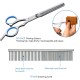 Dog Scissors, Dog Fur Scissors, Hair Scissors Set, Professional 6.5 Inch Grooming Scissors, Dog Set for Grooming, Dog, Cat, Pet (Blue) Dog Scissors, Dog Fur Scissors, Hair Scissors Set, Professional 6.5 Inch Grooming Scissors, Dog Set for Grooming, Dog, Cat, Pet (Blue)