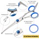 Dog Scissors, Dog Grooming Scissors with Safety Tip, Curved Grooming Scissors, Stainless Steel, Silver Curved Scissors, Cat Grooming Scissors, Dog Grooming Scissors Dog Scissors, Dog Grooming Scissors with Safety Tip, Curved Grooming Scissors, Stainless Steel, Silver Curved Scissors, Cat Grooming Scissors, Dog Grooming Scissors