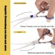 Dog Scissors, Dog Grooming Scissors with Safety Tip, Curved Grooming Scissors, Stainless Steel, Silver Curved Scissors, Cat Grooming Scissors, Dog Grooming Scissors Dog Scissors, Dog Grooming Scissors with Safety Tip, Curved Grooming Scissors, Stainless Steel, Silver Curved Scissors, Cat Grooming Scissors, Dog Grooming Scissors