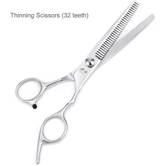 Dog Scissors with Round Tip, 5 in 1 Dog Scissors Set, Stainless Steel Cat Grooming Scissors, Dog Scissors Set for Full Body, Face, Nose and Ear Dog Scissors with Round Tip, 5 in 1 Dog Scissors Set, Stainless Steel Cat Grooming Scissors, Dog Scissors Set for Full Body, Face, Nose and Ear