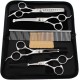 Dog Scissors with Round Tip, 5 in 1 Dog Scissors Set, Stainless Steel Cat Grooming Scissors, Dog Scissors Set for Full Body, Face, Nose and Ear Dog Scissors with Round Tip, 5 in 1 Dog Scissors Set, Stainless Steel Cat Grooming Scissors, Dog Scissors Set for Full Body, Face, Nose and Ear