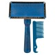 Dog Slicker Brush with Wood Handle Including Brush Cleaner Large Dog Slicker Brush with Wood Handle Including Brush Cleaner Large