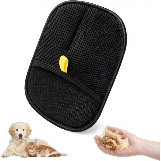 Dreaku Fur Magnet Glove, Antistatic Fur Magnetic Glove, Reusable, Thick, Double-Sided Paw Moon Brush for Sofas, Cleaning, Removing Hair and Care, Hair Removal (Pack of 1) Dreaku Fur Magnet Glove, Antistatic Fur Magnetic Glove, Reusable, Thick, Double-Sided Paw Moon Brush for Sofas, Cleaning, Removing Hair and Care, Hair Removal (Pack of 1)