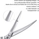 Dream Reach 6.5 Inch Professional Curved Dog Scissors Fur Scissors with Ergonomic Handle 440C Stainless Steel Safety Fur Scissors for Dogs Cats Cutting Black Dream Reach 6.5 Inch Professional Curved Dog Scissors Fur Scissors with Ergonomic Handle 440C Stainless Steel Safety Fur Scissors for Dogs Cats Cutting Black
