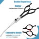 Dream Reach 6.5 Inch Professional Curved Dog Scissors Fur Scissors with Ergonomic Handle 440C Stainless Steel Safety Fur Scissors for Dogs Cats Cutting Black Dream Reach 6.5 Inch Professional Curved Dog Scissors Fur Scissors with Ergonomic Handle 440C Stainless Steel Safety Fur Scissors for Dogs Cats Cutting Black