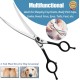 Dream Reach 6.5 Inch Professional Curved Dog Scissors Fur Scissors with Ergonomic Handle 440C Stainless Steel Safety Fur Scissors for Dogs Cats Cutting Black Dream Reach 6.5 Inch Professional Curved Dog Scissors Fur Scissors with Ergonomic Handle 440C Stainless Steel Safety Fur Scissors for Dogs Cats Cutting Black