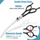 Dream Reach 6.5 Inch Professional Curved Dog Scissors Fur Scissors with Ergonomic Handle 440C Stainless Steel Safety Fur Scissors for Dogs Cats Cutting Black Dream Reach 6.5 Inch Professional Curved Dog Scissors Fur Scissors with Ergonomic Handle 440C Stainless Steel Safety Fur Scissors for Dogs Cats Cutting Black