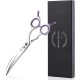 Dream Reach 6.5 Inch Professional Curved Dog Scissors Fur Scissors with Ergonomic Handle 440C Stainless Steel Safety Fur Scissors for Dogs Cats Cutting Black Dream Reach 6.5 Inch Professional Curved Dog Scissors Fur Scissors with Ergonomic Handle 440C Stainless Steel Safety Fur Scissors for Dogs Cats Cutting Black