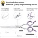 Dream Reach 6.5 Inch Professional Curved Dog Scissors Fur Scissors with Ergonomic Handle 440C Stainless Steel Safety Fur Scissors for Dogs Cats Cutting Black Dream Reach 6.5 Inch Professional Curved Dog Scissors Fur Scissors with Ergonomic Handle 440C Stainless Steel Safety Fur Scissors for Dogs Cats Cutting Black
