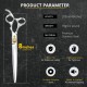 Dream Reach 8 Inch Dog Scissors Curved Fur Scissors - Dog Scissors with Ergonomic Handle, 440C Stainless Steel Fur Scissors for Dogs Cats Cutting, Professional Dog Hair Scissors with Adjustable Screw Dream Reach 8 Inch Dog Scissors Curved Fur Scissors - Dog Scissors with Ergonomic Handle, 440C Stainless Steel Fur Scissors for Dogs Cats Cutting, Professional Dog Hair Scissors with Adjustable Screw