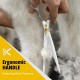 Dream Reach 8 Inch Dog Scissors Curved Fur Scissors - Dog Scissors with Ergonomic Handle, 440C Stainless Steel Fur Scissors for Dogs Cats Cutting, Professional Dog Hair Scissors with Adjustable Screw Dream Reach 8 Inch Dog Scissors Curved Fur Scissors - Dog Scissors with Ergonomic Handle, 440C Stainless Steel Fur Scissors for Dogs Cats Cutting, Professional Dog Hair Scissors with Adjustable Screw