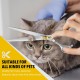 Dream Reach 8 Inch Dog Scissors Curved Fur Scissors - Dog Scissors with Ergonomic Handle, 440C Stainless Steel Fur Scissors for Dogs Cats Cutting, Professional Dog Hair Scissors with Adjustable Screw Dream Reach 8 Inch Dog Scissors Curved Fur Scissors - Dog Scissors with Ergonomic Handle, 440C Stainless Steel Fur Scissors for Dogs Cats Cutting, Professional Dog Hair Scissors with Adjustable Screw