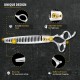 Dream Reach 8 Inch Dog Scissors Curved Fur Scissors - Dog Scissors with Ergonomic Handle, 440C Stainless Steel Fur Scissors for Dogs Cats Cutting, Professional Dog Hair Scissors with Adjustable Screw Dream Reach 8 Inch Dog Scissors Curved Fur Scissors - Dog Scissors with Ergonomic Handle, 440C Stainless Steel Fur Scissors for Dogs Cats Cutting, Professional Dog Hair Scissors with Adjustable Screw