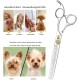 Dream Reach Professional Dog Scissors Curved Dog Grooming Scissors Pet Care Curved Scissors Made of 440C Japanese Stainless Steel Grooming for Dogs Cats (7 Inch Curved Scissors) Dream Reach Professional Dog Scissors Curved Dog Grooming Scissors Pet Care Curved Scissors Made of 440C Japanese Stainless Steel Grooming for Dogs Cats (7 Inch Curved Scissors)
